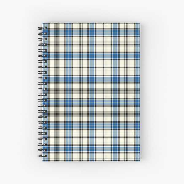 Hannay tartan spiral notebook