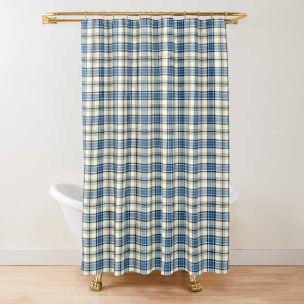 Hannay tartan shower curtain