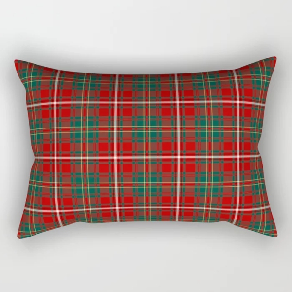 Clan Hay Tartan Throw Pillow