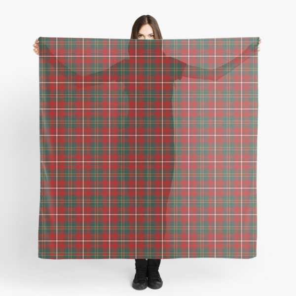 Hay tartan scarf