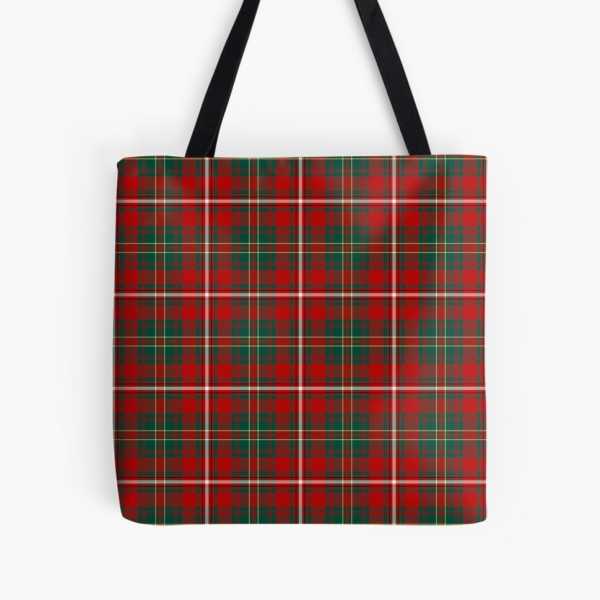 Hay tartan tote bag