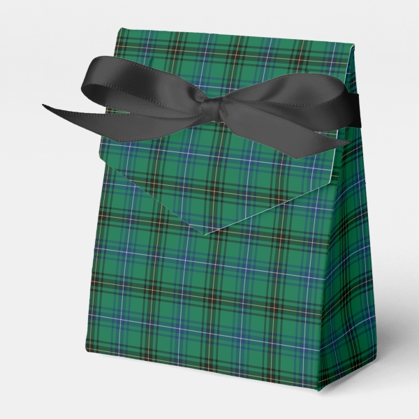 Henderson tartan favor box