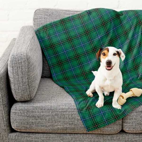 Clan Henderson Tartan Pet Blanket