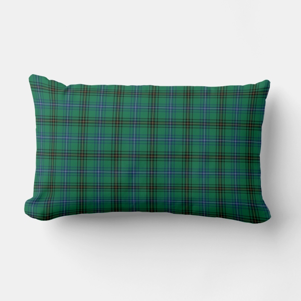 Henderson tartan lumbar cushion