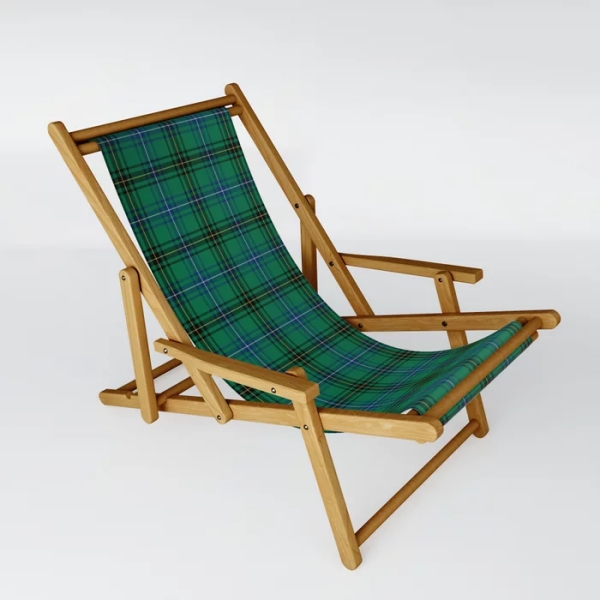Henderson tartan sling chair