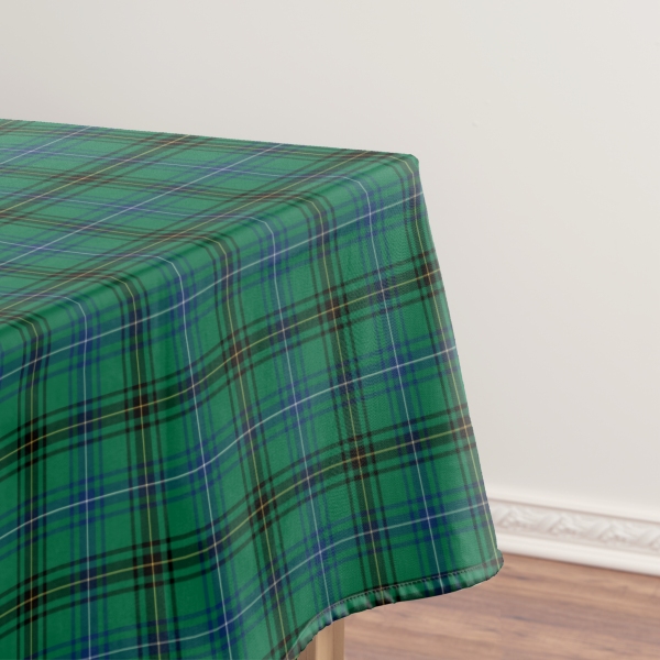 Henderson tartan tablecloth