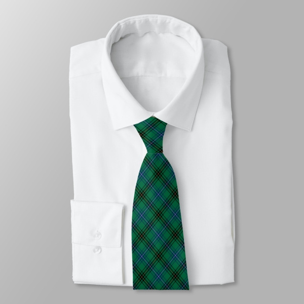 Henderson tartan necktie
