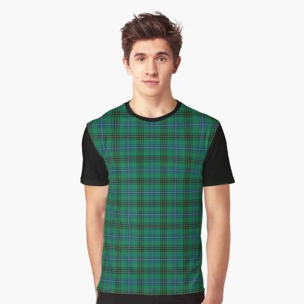 Henderson tartan tee shirt