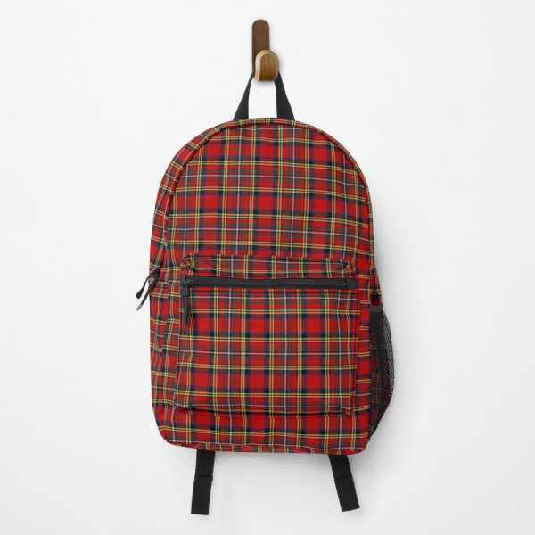 Hepburn tartan backpack