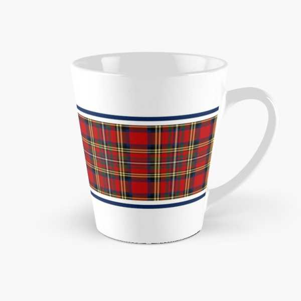 Hepburn tartan tall mug