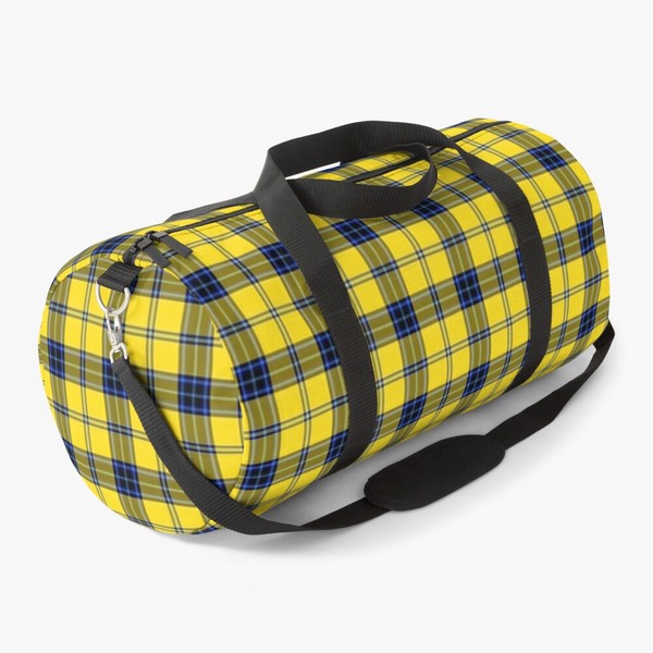 Hughes tartan duffle bag