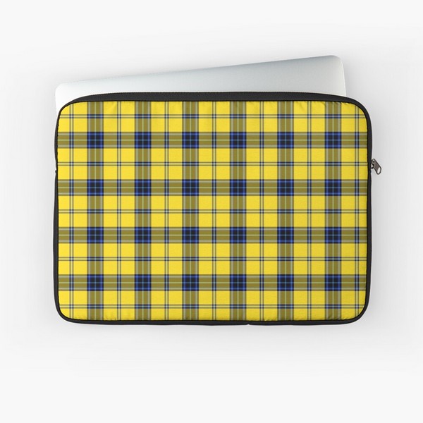 Hughes tartan laptop sleeve