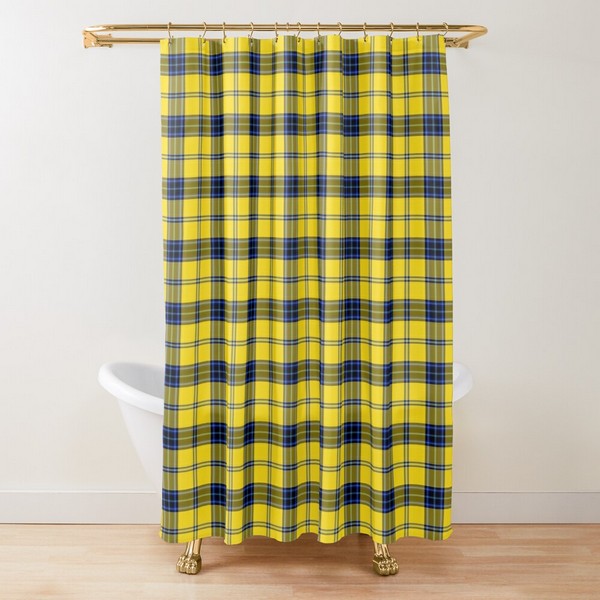 Hughes tartan shower curtain