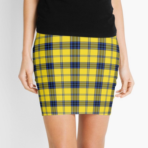 Hughes tartan mini skirt