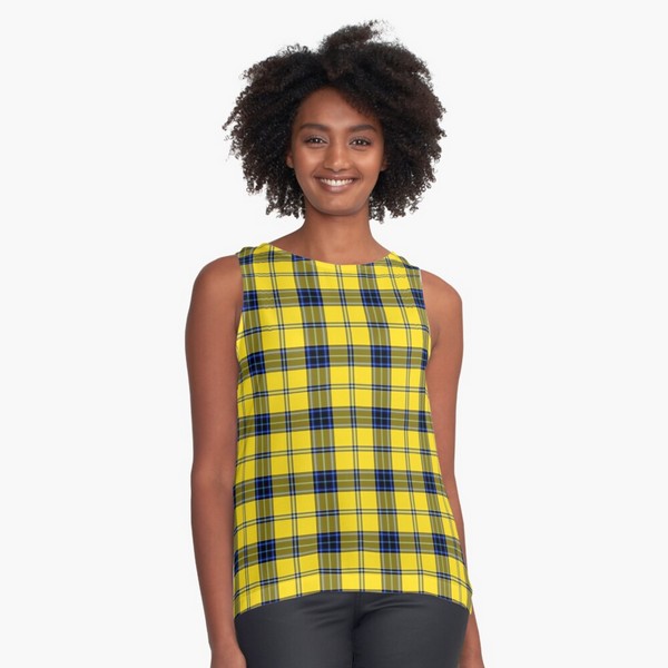 Clan Hughes Tartan Top