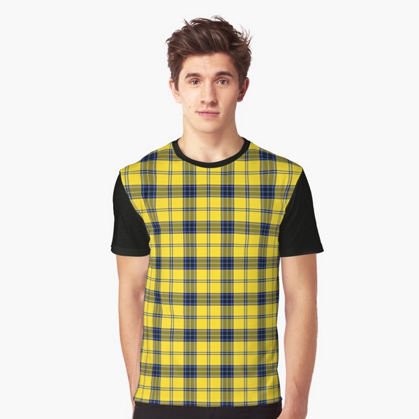 Hughes tartan tee shirt