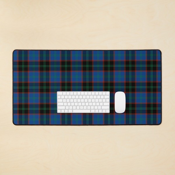 Hume tartan desk mat