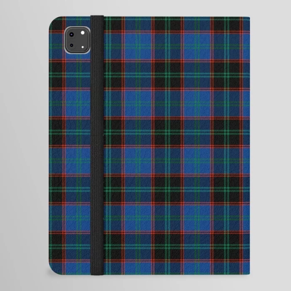 Clan Hume Tartan iPad Folio Case