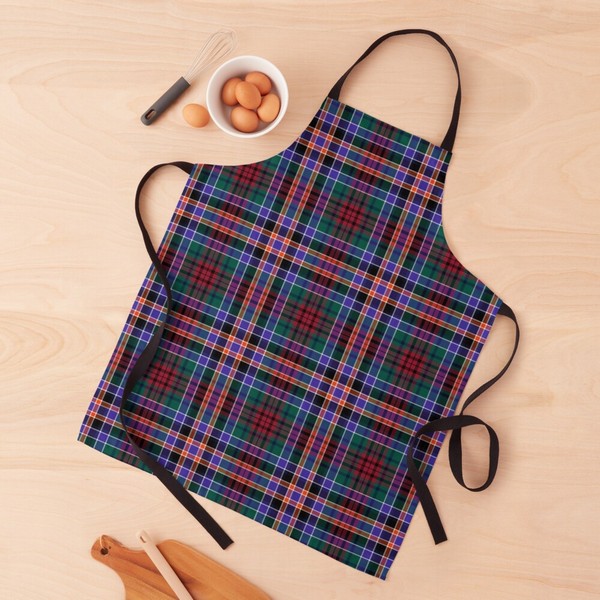 Huntly District tartan apron