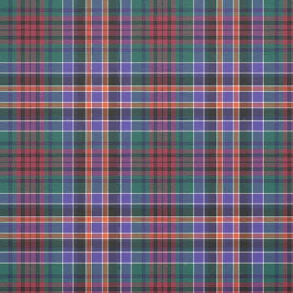 Huntly District tartan fabric