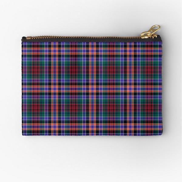 Huntly District tartan accessory bag