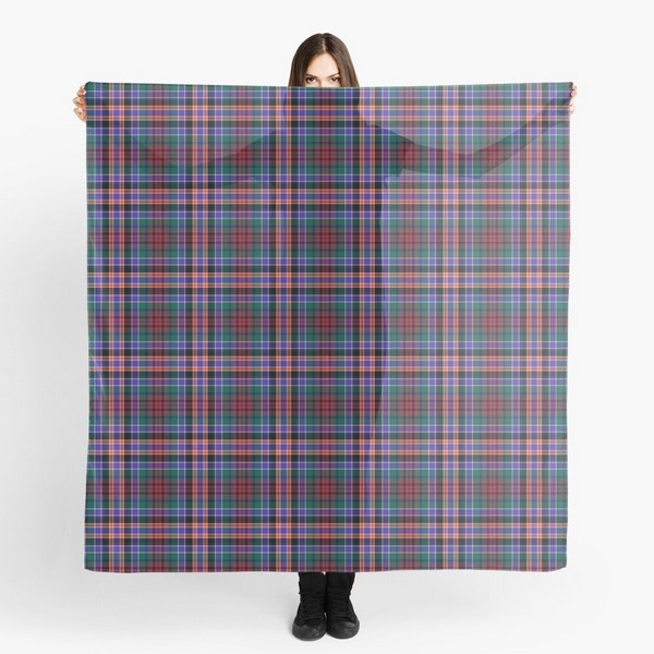 Huntly District tartan scarf