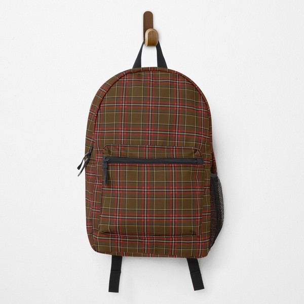 Inches tartan backpack