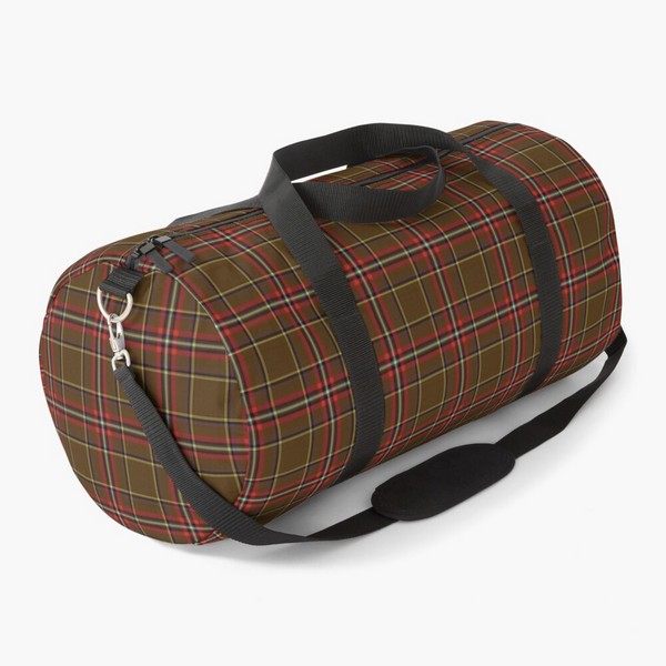 Inches tartan duffle bag