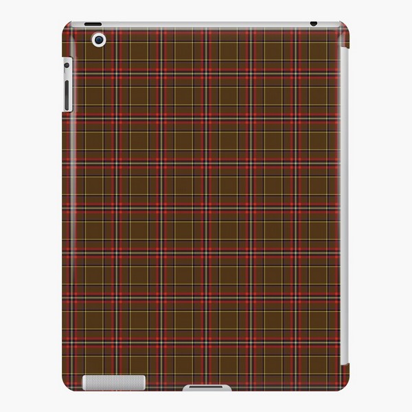 Inches tartan iPad case