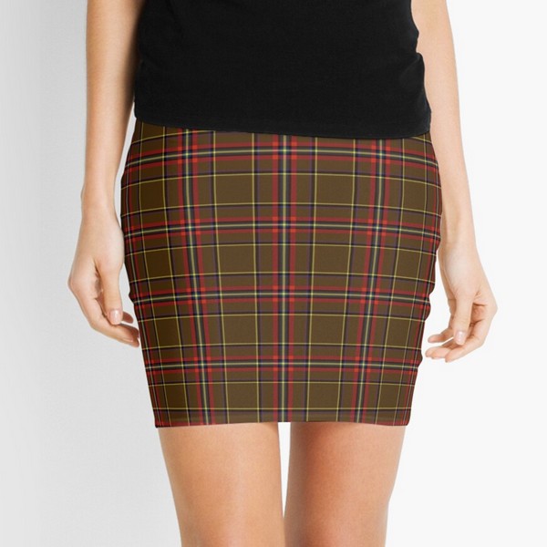 Inches tartan mini skirt