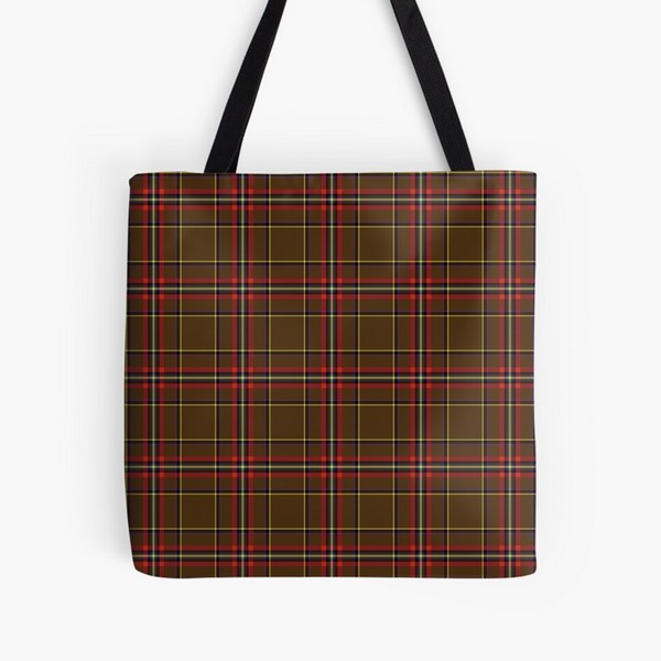 Inches tartan tote bag