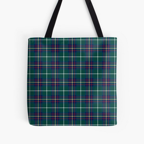 Inglis tartan tote bag