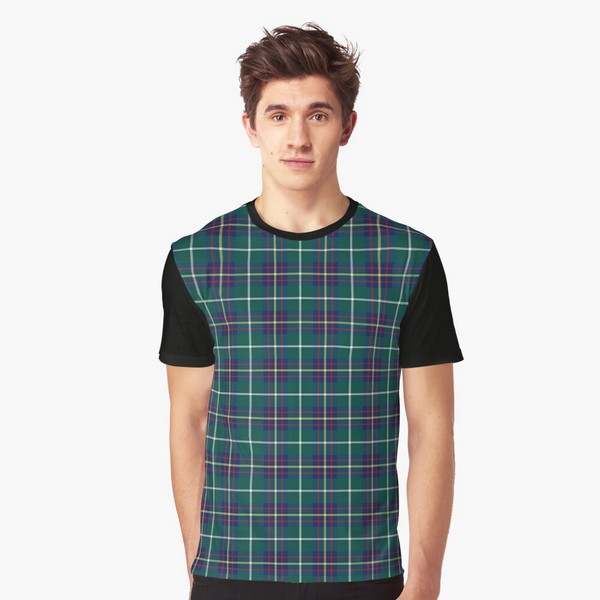 Inglis tartan tee shirt