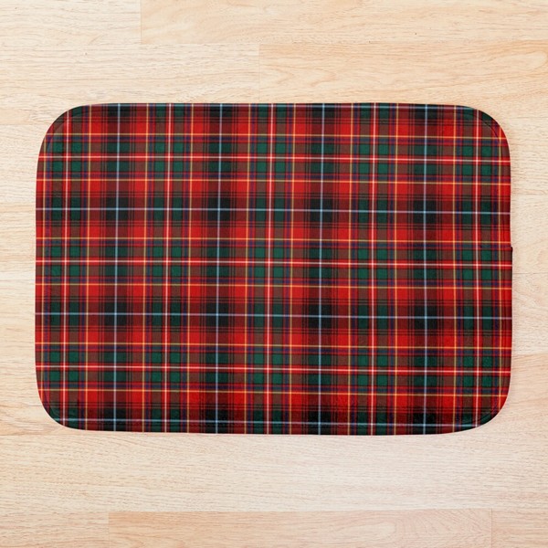 Innes tartan floor mat