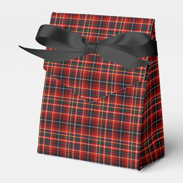 Innes tartan favor box