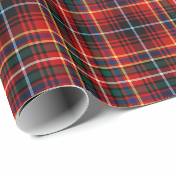 Innes tartan wrapping paper