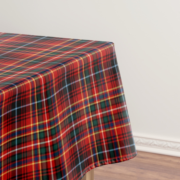 Innes tartan tablecloth