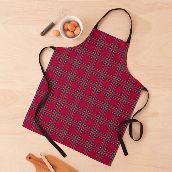 Inverness District tartan apron