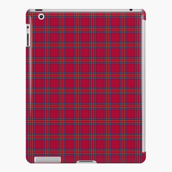 Inverness District tartan iPad case