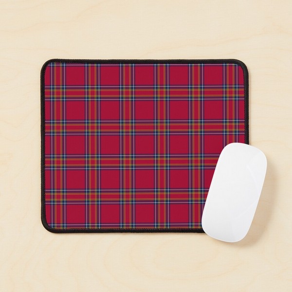 Inverness District tartan mouse pad