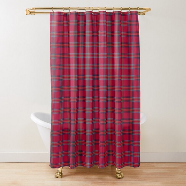 Inverness District tartan shower curtain