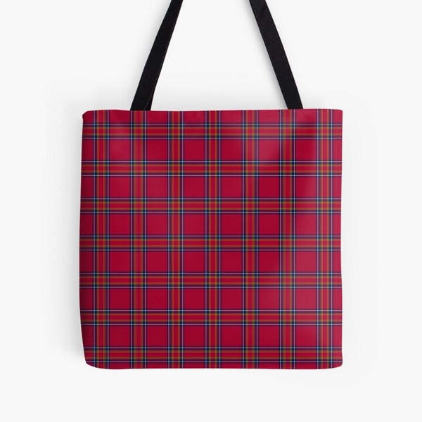 Inverness District tartan tote bag