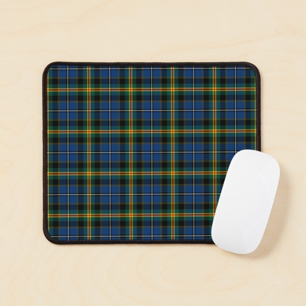 Iowa tartan mouse pad