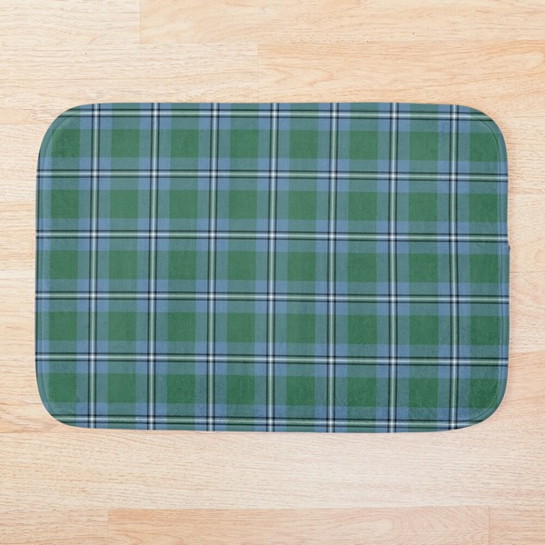 Irvine tartan floor mat