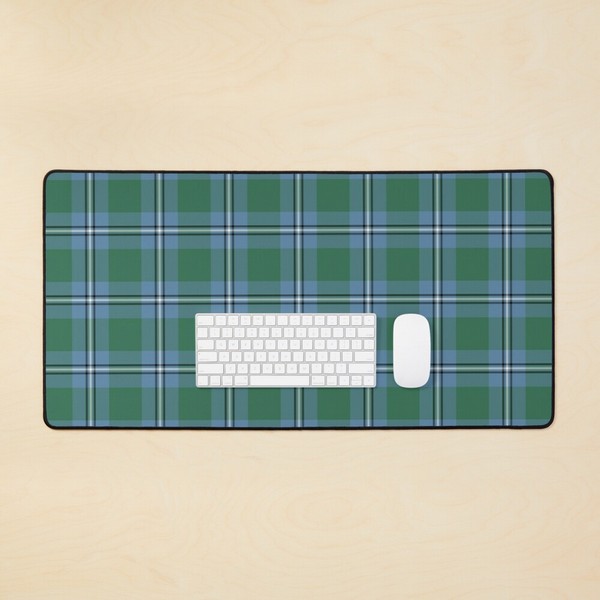 Irvine tartan desk mat