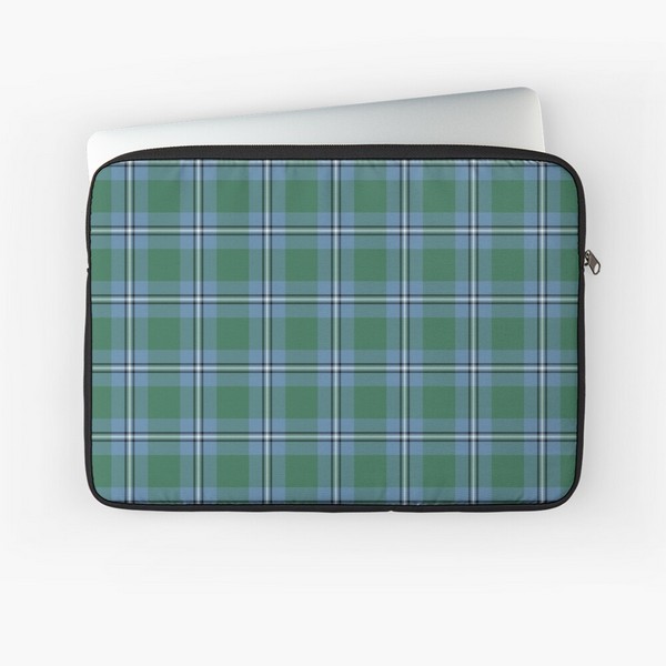 Irvine tartan laptop sleeve