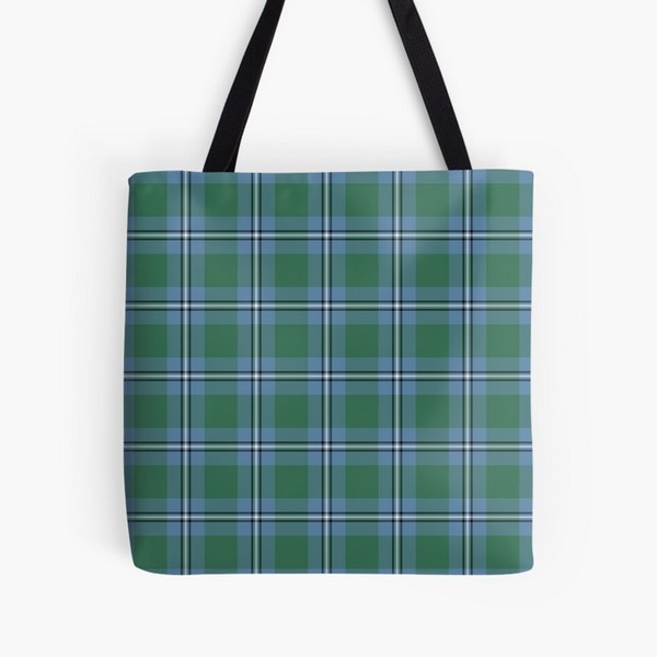 Irvine tartan tote bag