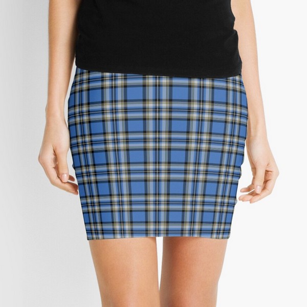 Isle of Skye District tartan mini skirt