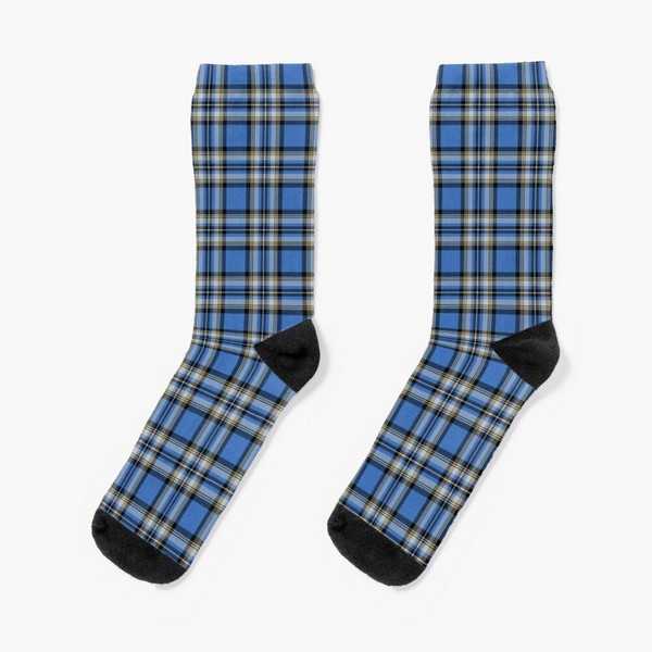 Isle of Skye District tartan socks