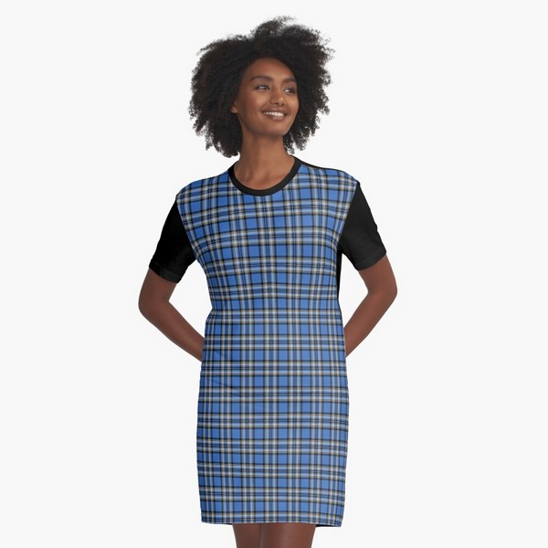 Isle of Skye District tartan tee shirt dress